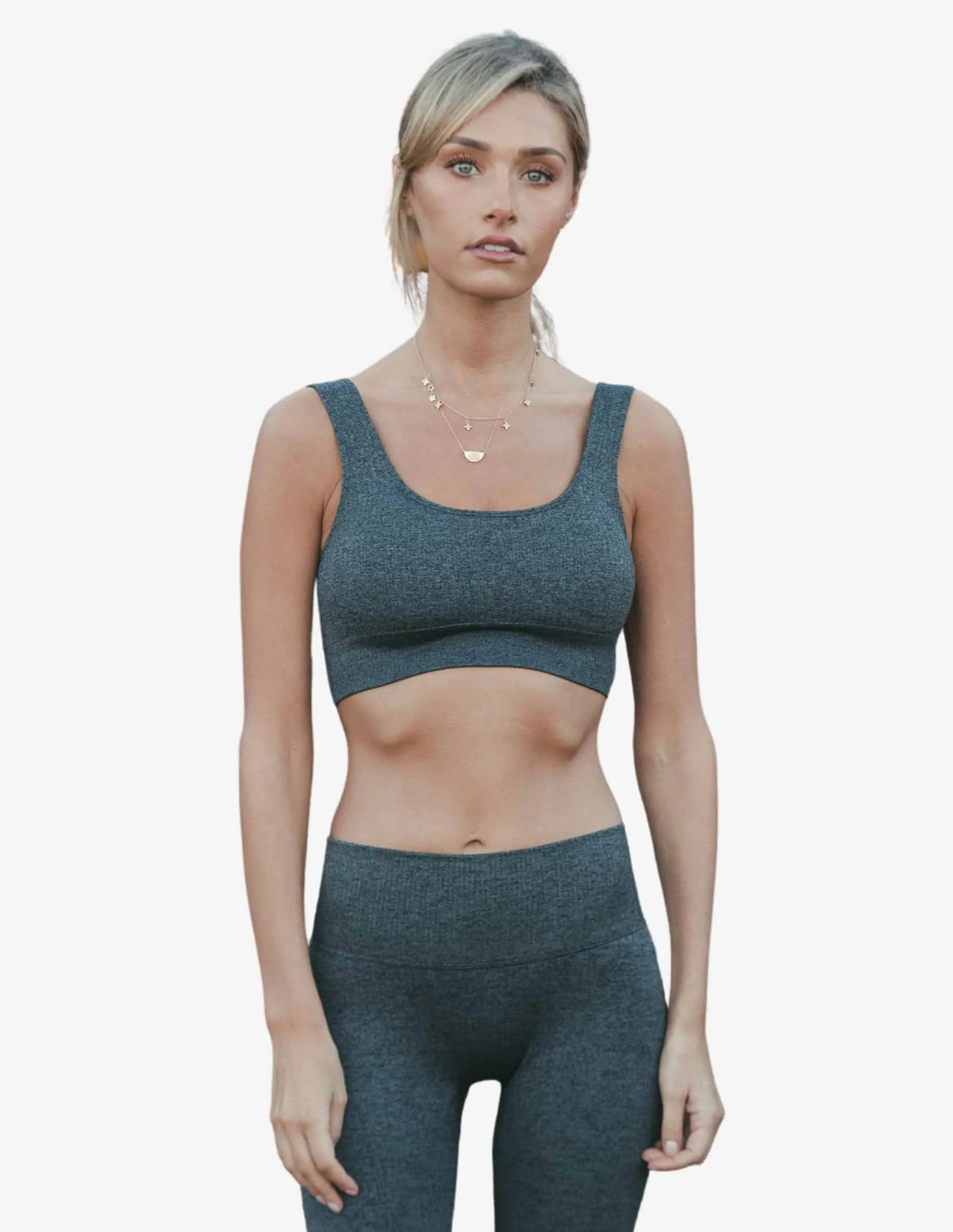 Pebble Ribbed Seamless Bra