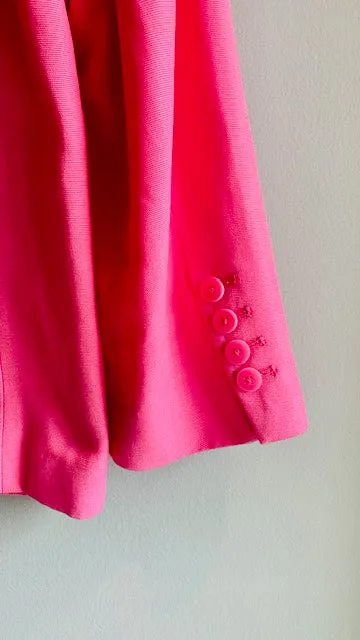 Pink Tailored Blazer in Pink