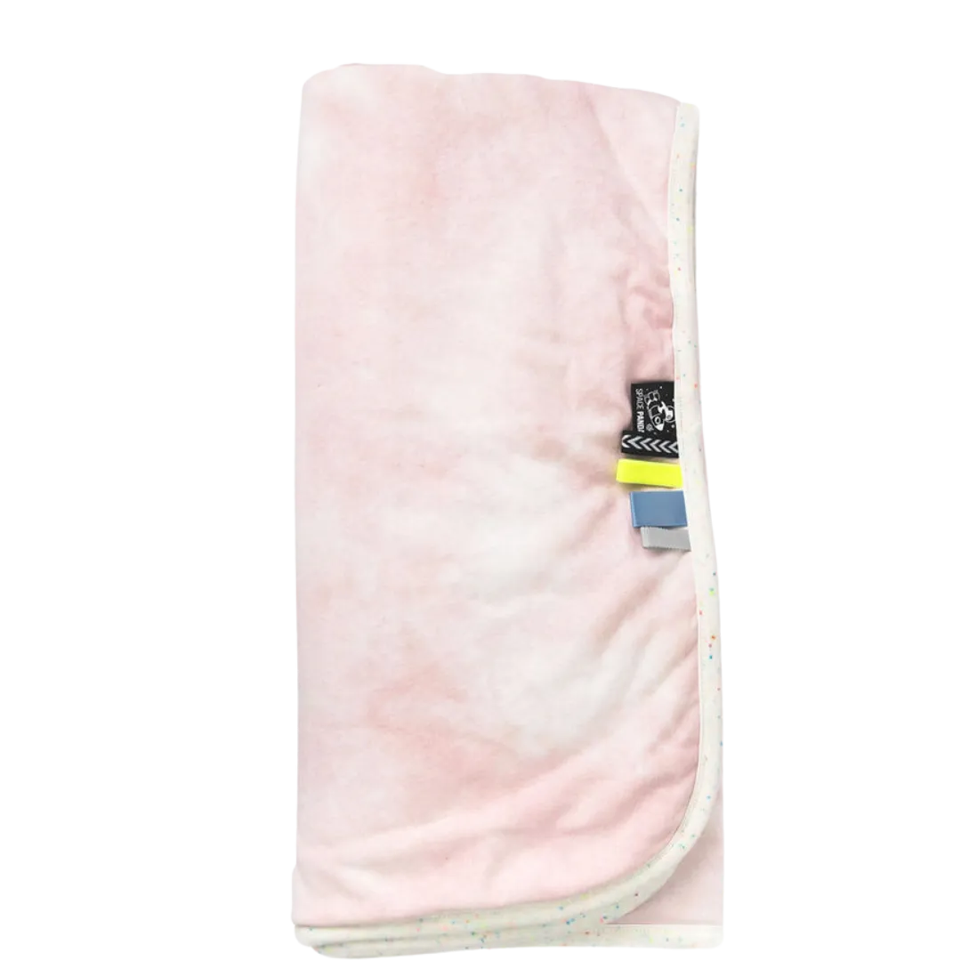 Pink Tie Dye Summer Blanket
