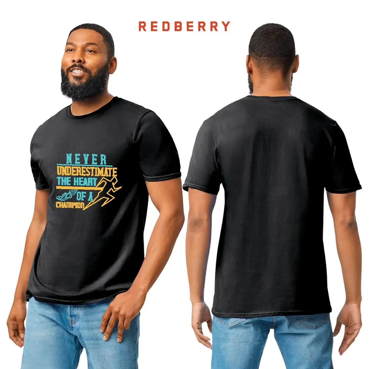 Playera Hombre Running Correr Maratón RN1021