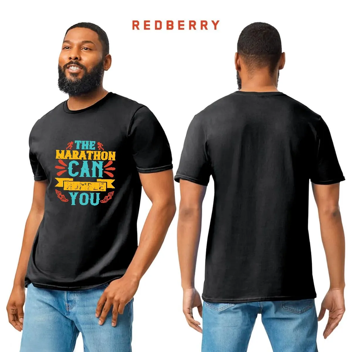 Playera Hombre Running Correr Maratón RN1037