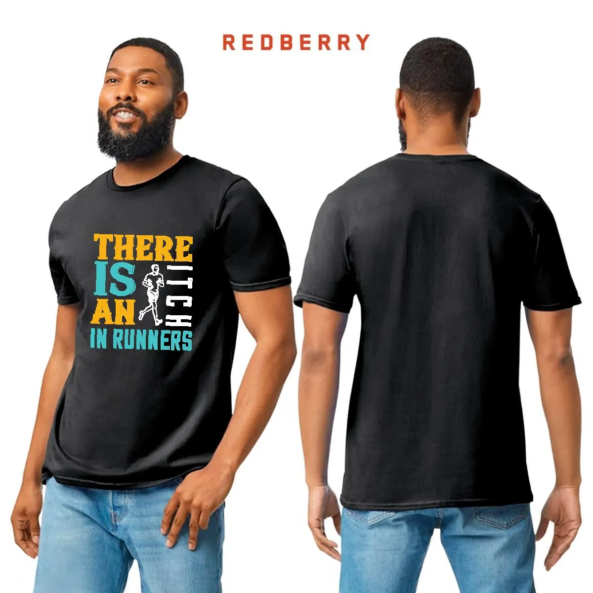 Playera Hombre Running Correr Maratón RN1042
