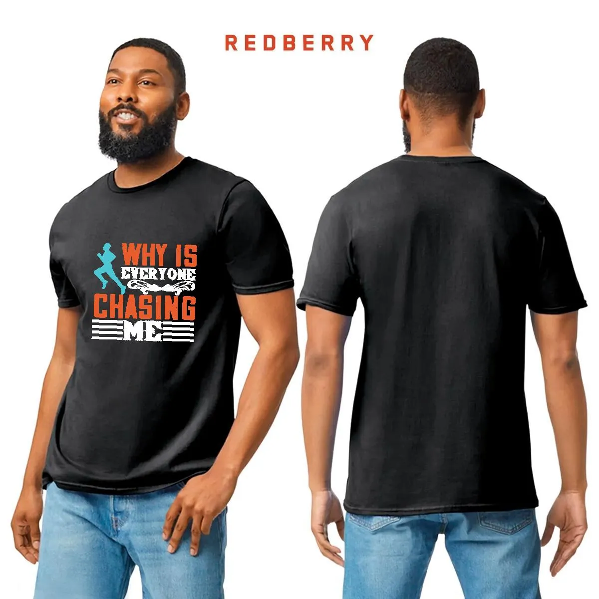 Playera Hombre Running Correr Maratón RN1048