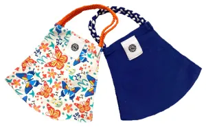 Pom Masks by Pomchies - Daylight Butterfly / Solid Navy