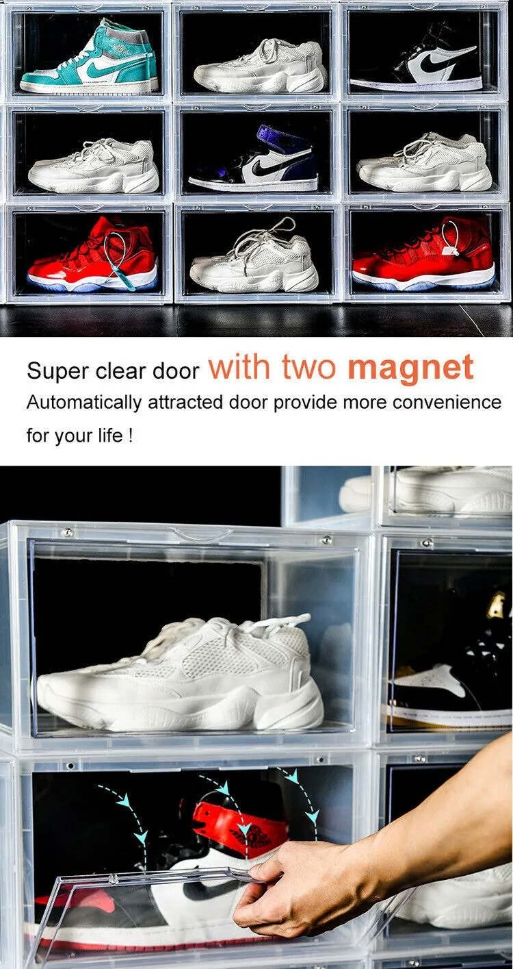 Premium Shoe Storage XL - Crystal Clear