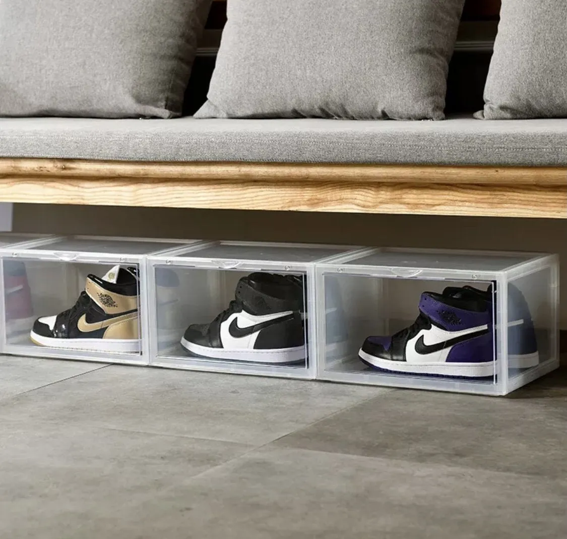 Premium Shoe Storage XL - Crystal Clear