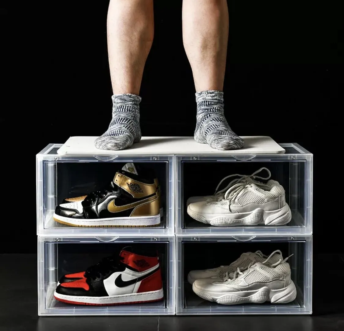 Premium Shoe Storage XL - Crystal Clear
