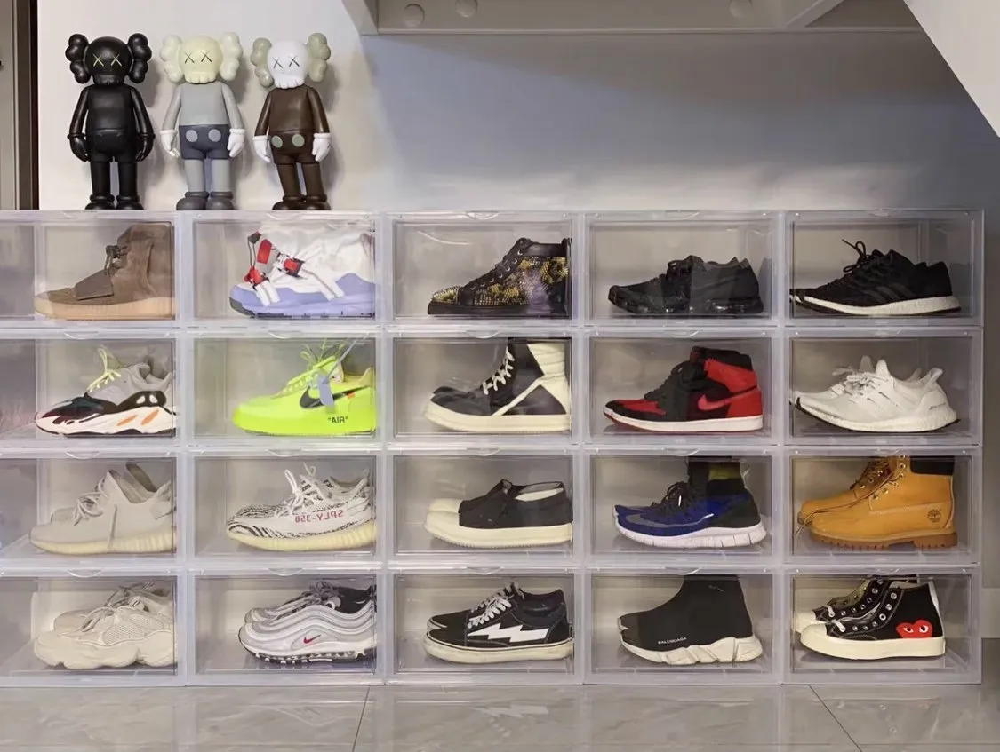 Premium Shoe Storage XL - Crystal Clear