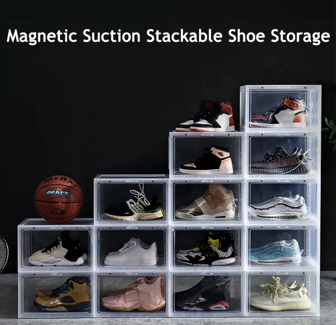 Premium Shoe Storage XL - Crystal Clear