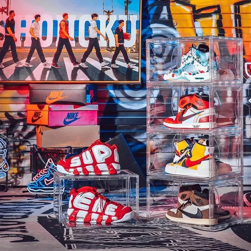 Premium Shoe Storage XL - Crystal Clear