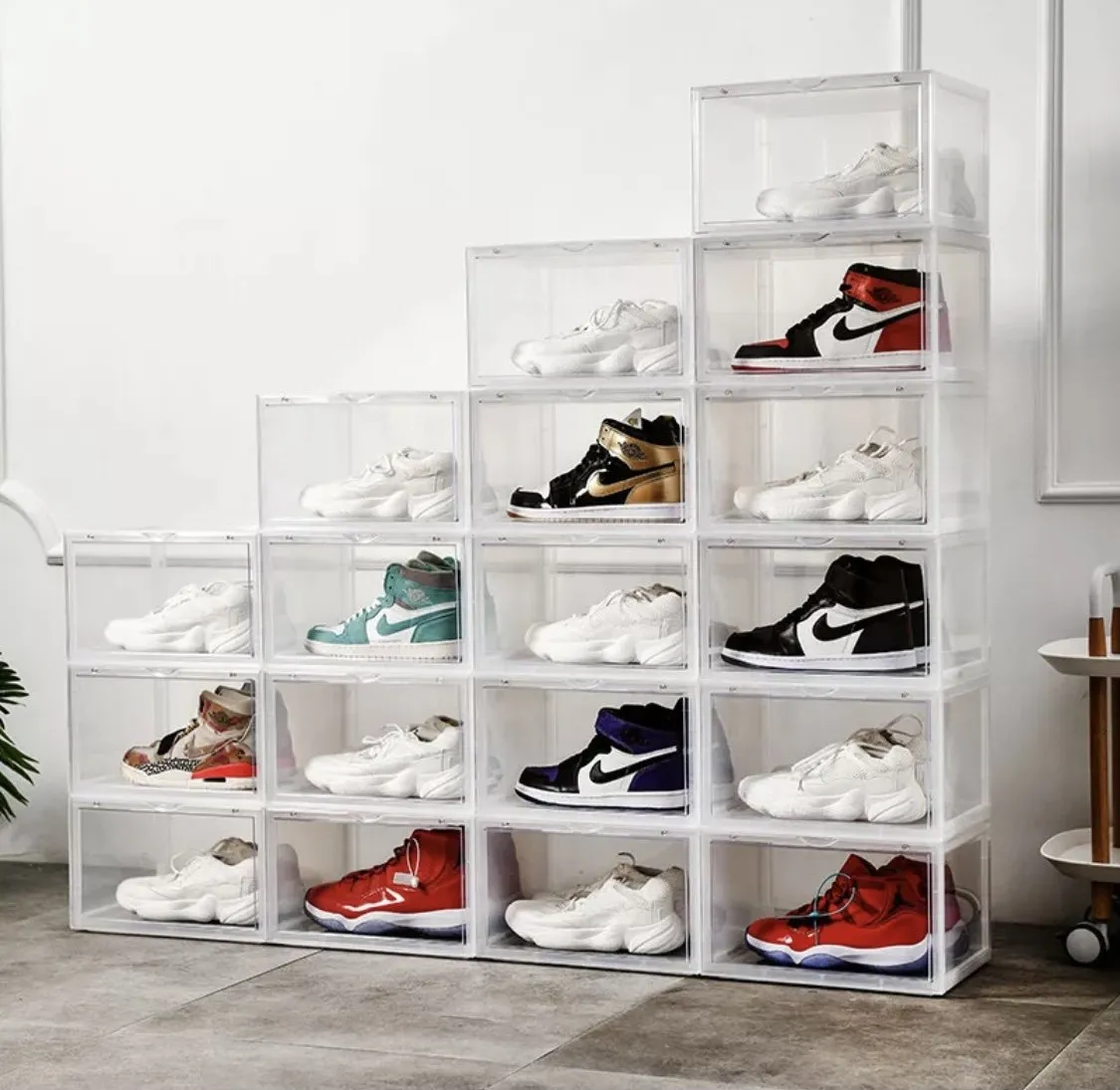 Premium Shoe Storage XL - Crystal Clear