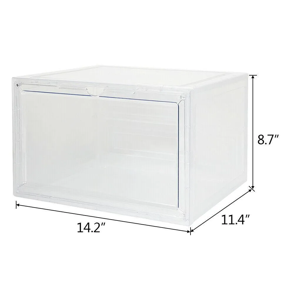 Premium Shoe Storage XL - Crystal Clear