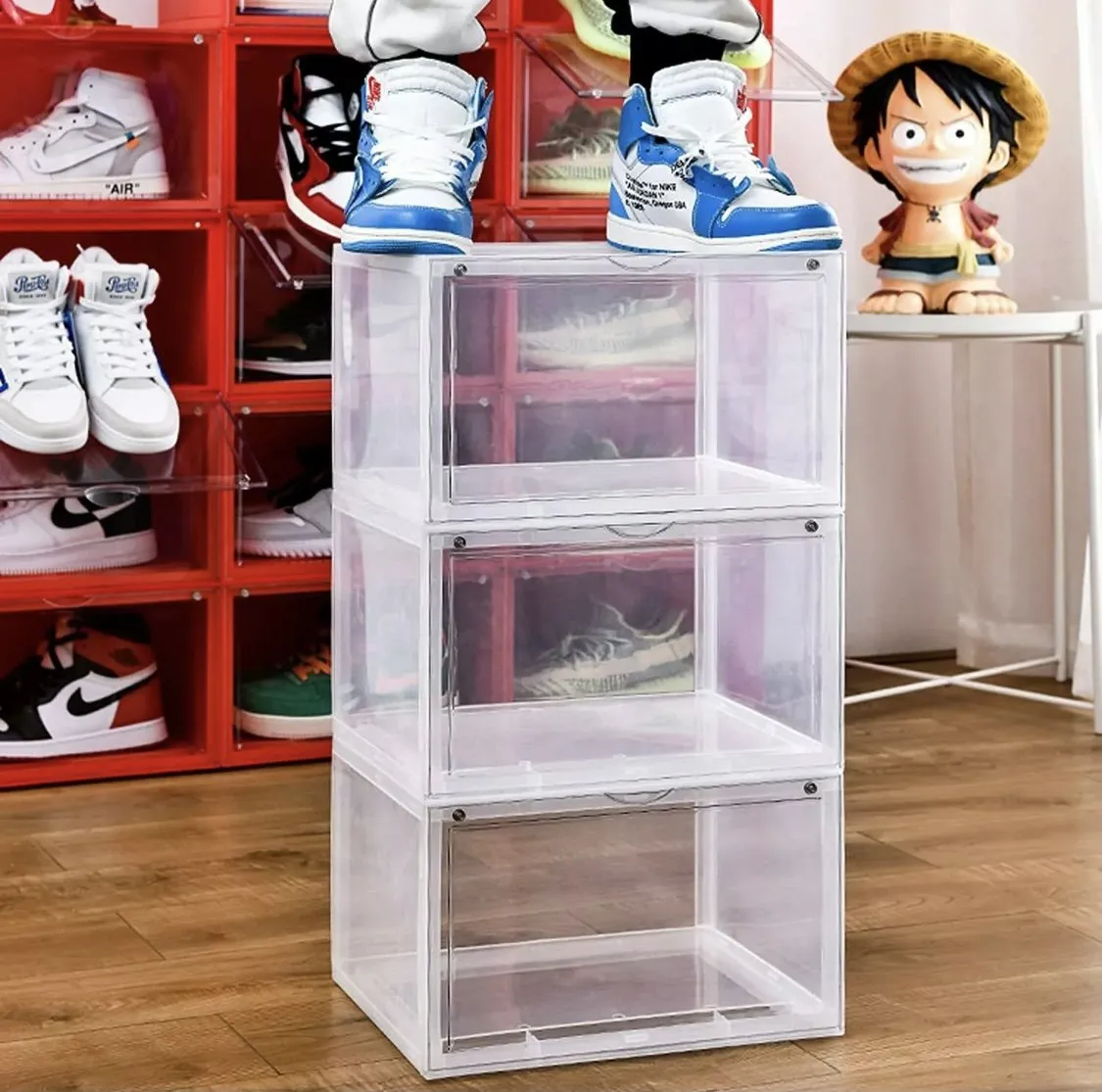 Premium Shoe Storage XL - Crystal Clear