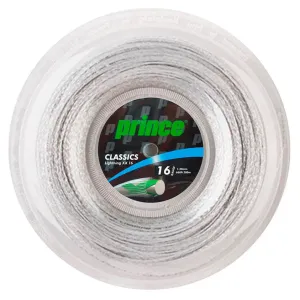 Prince Lightning XX 16/1.30 Tennis String Reel (Silver)
