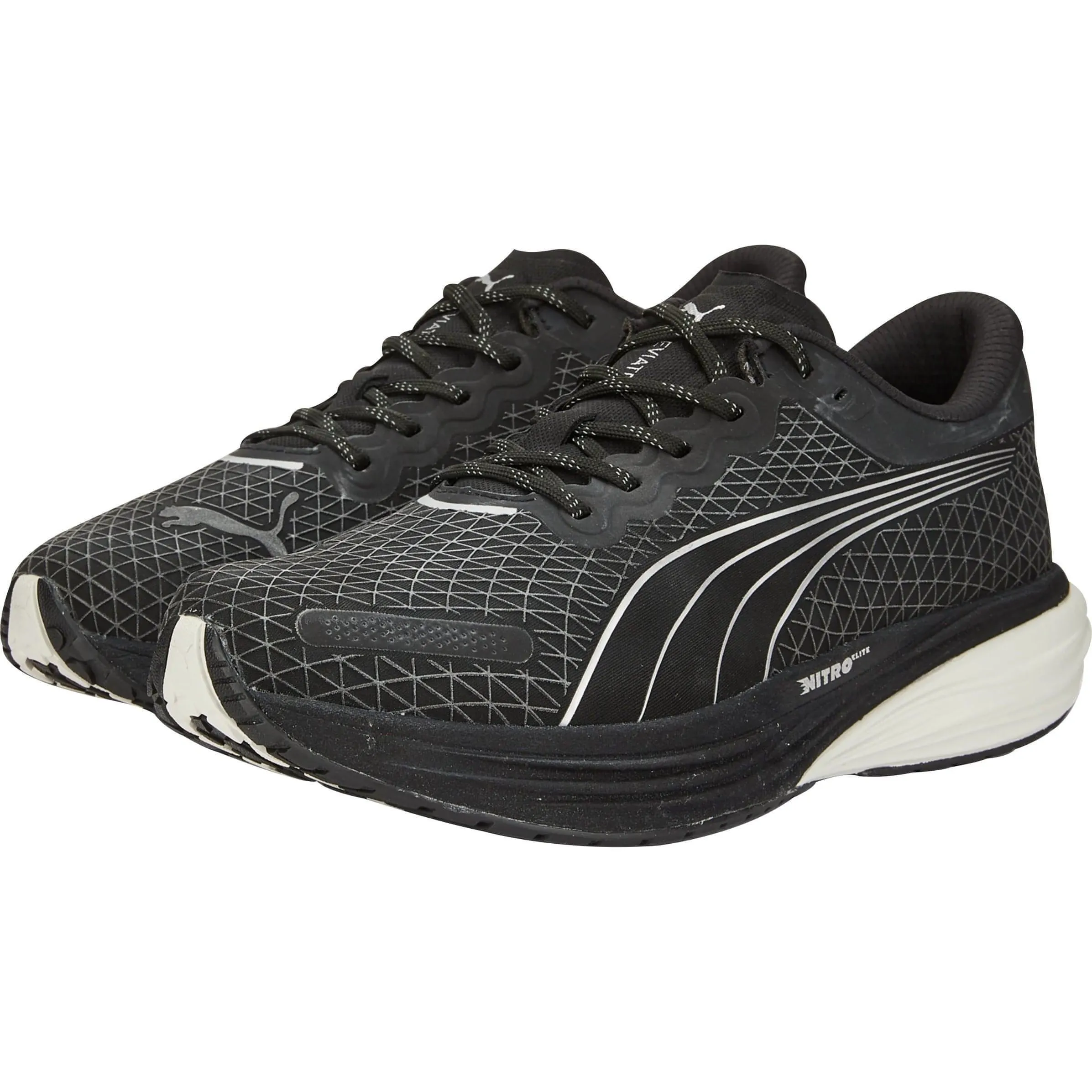 Puma Deviate Nitro 2 WTR Mens Running Shoes - Black
