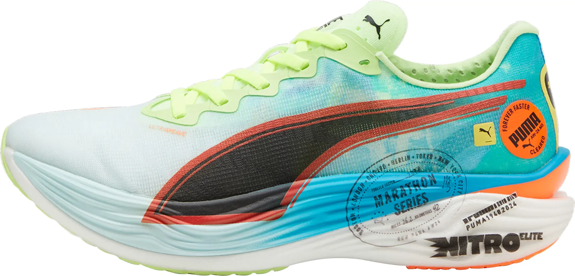 Puma Deviate Nitro Elite 3 Mens Running Shoes - Blue