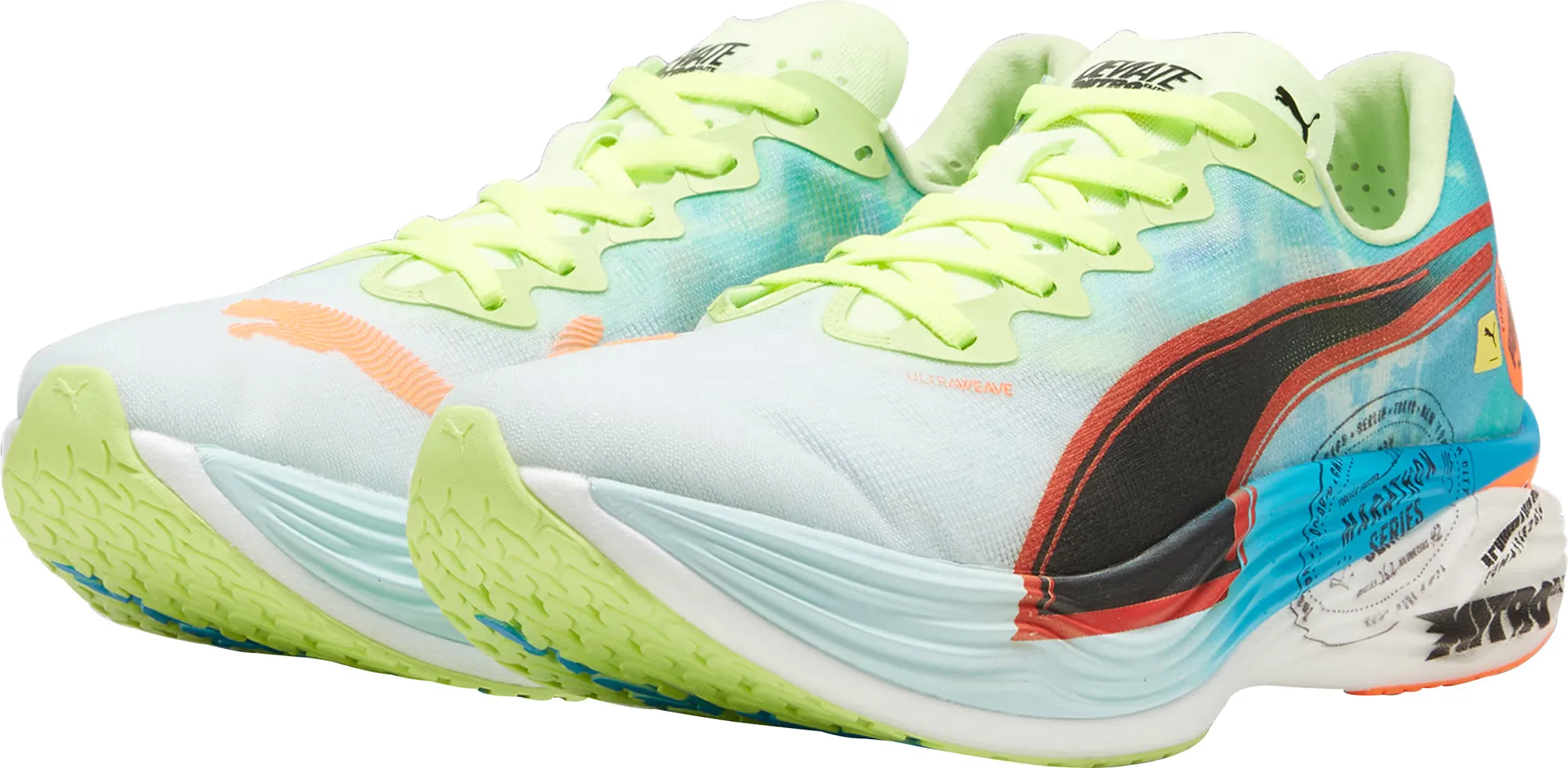 Puma Deviate Nitro Elite 3 Mens Running Shoes - Blue