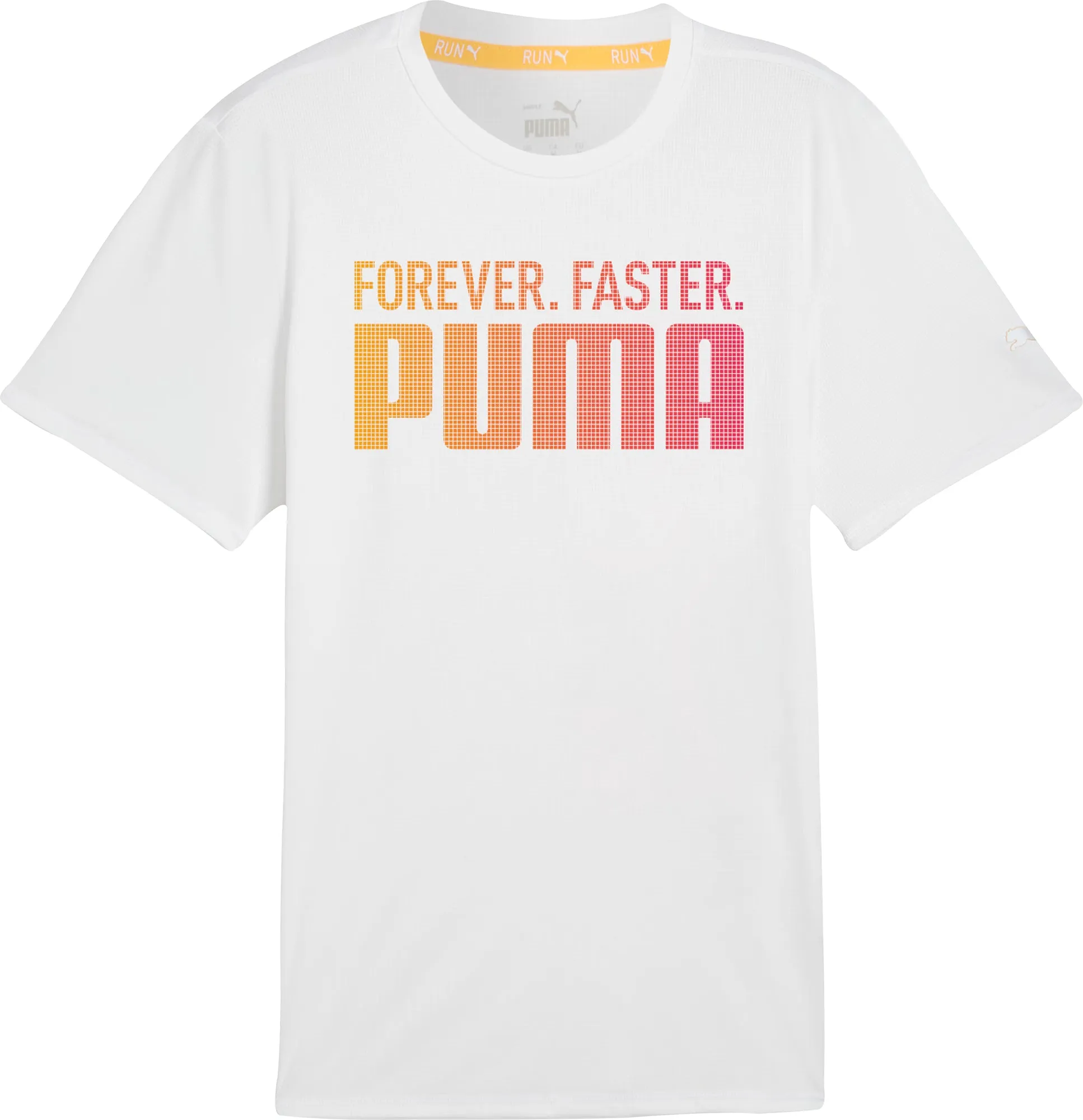 Puma Favourite Forever Faster Short Sleeve Mens Running Top - White