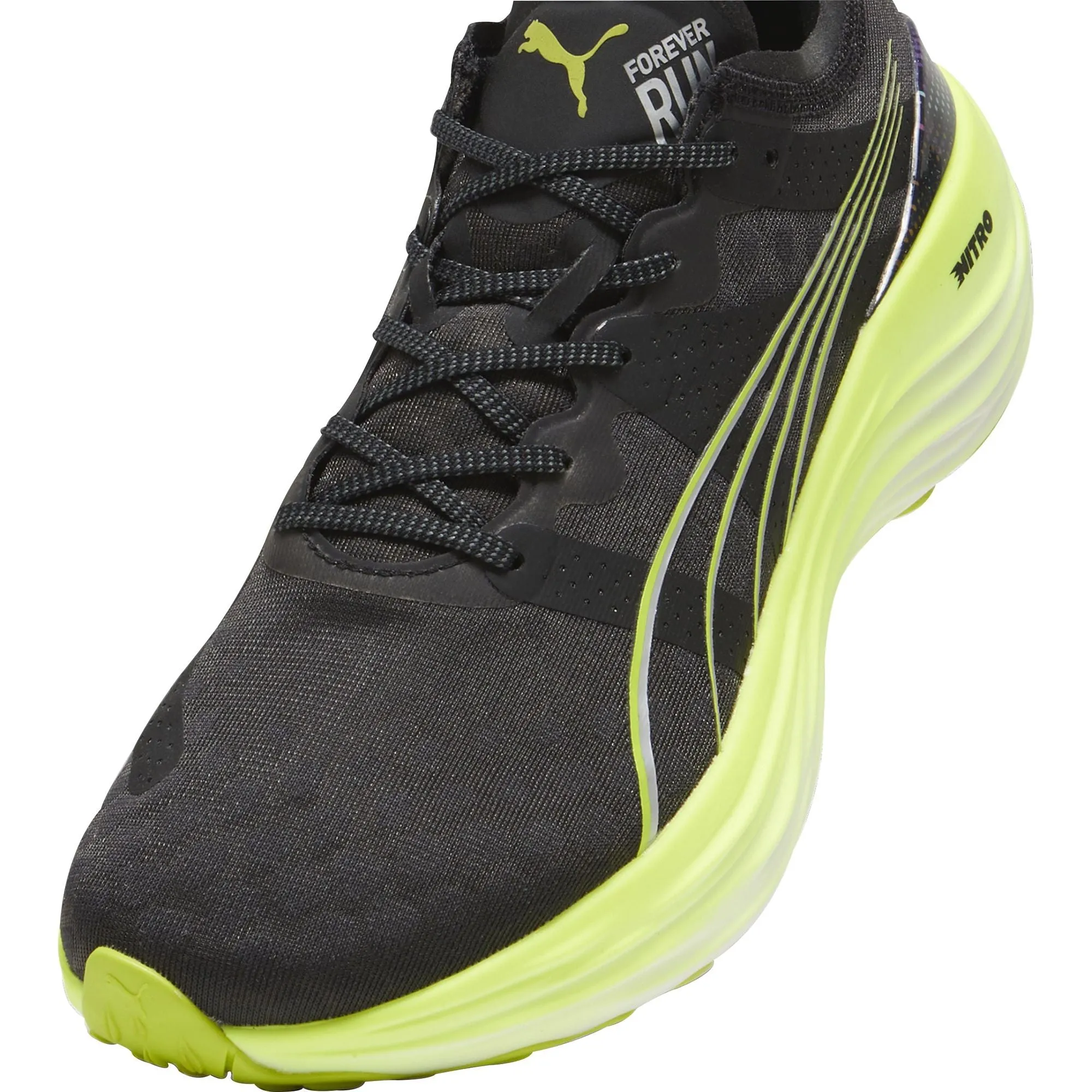 Puma ForeverRun Nitro Mens Running Shoes - Black