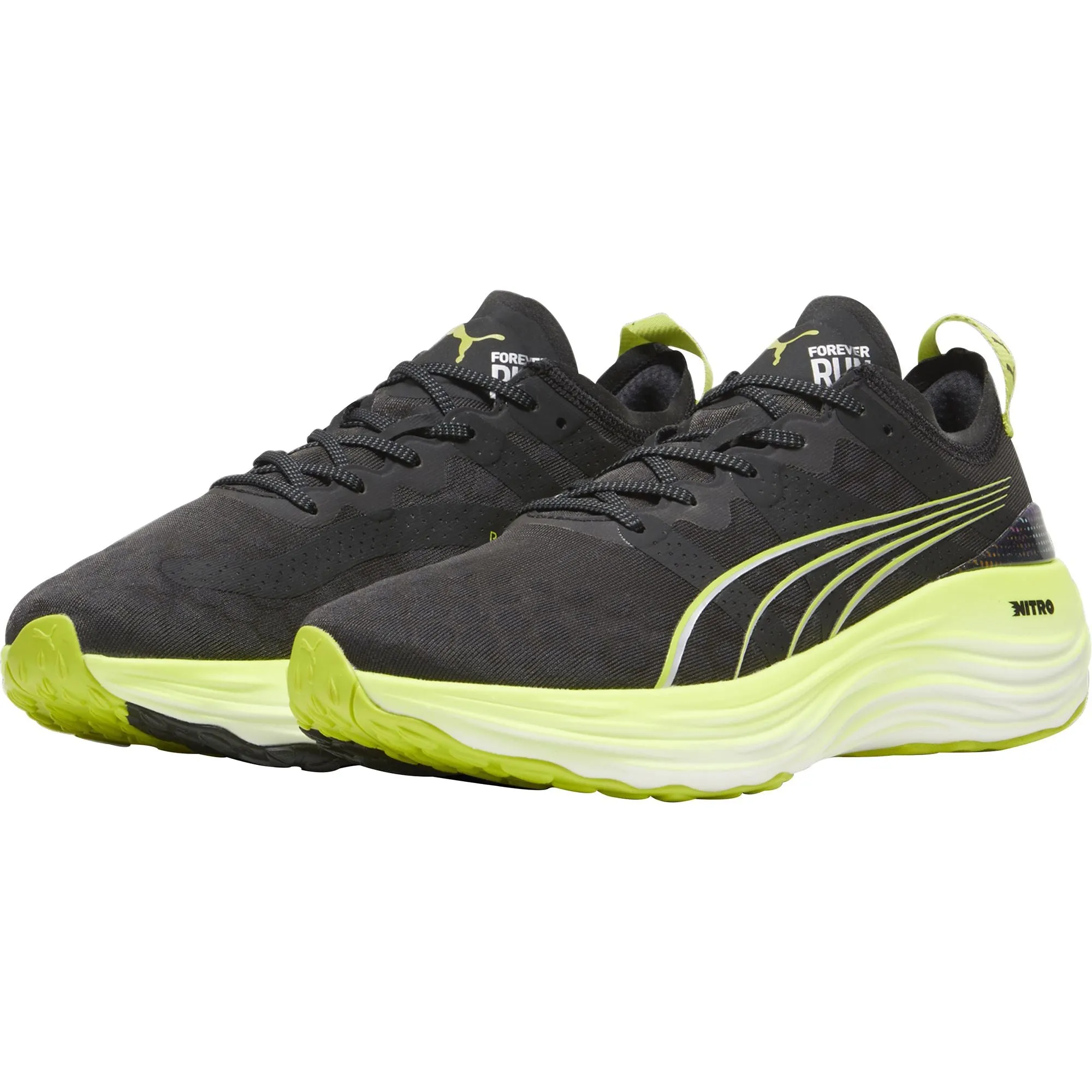Puma ForeverRun Nitro Mens Running Shoes - Black