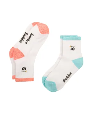 Quarter Socks - 2pk