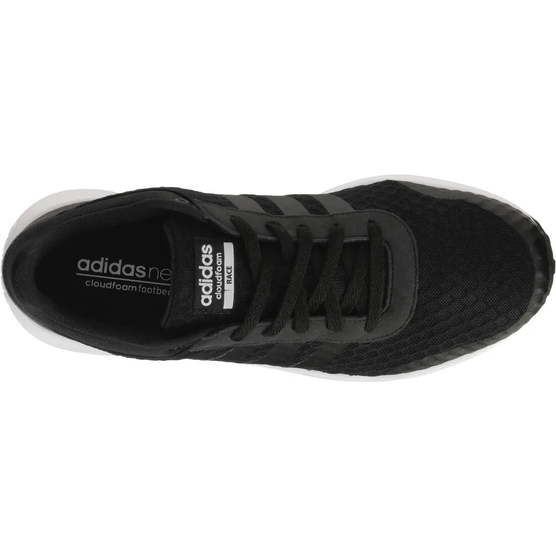 Race Men's Fitness Walking Shoes - Black