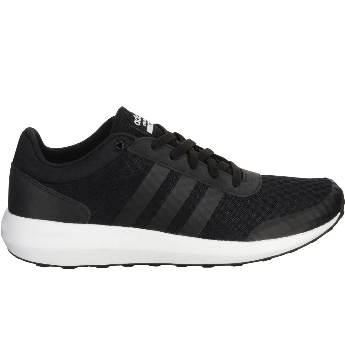 Race Men's Fitness Walking Shoes - Black