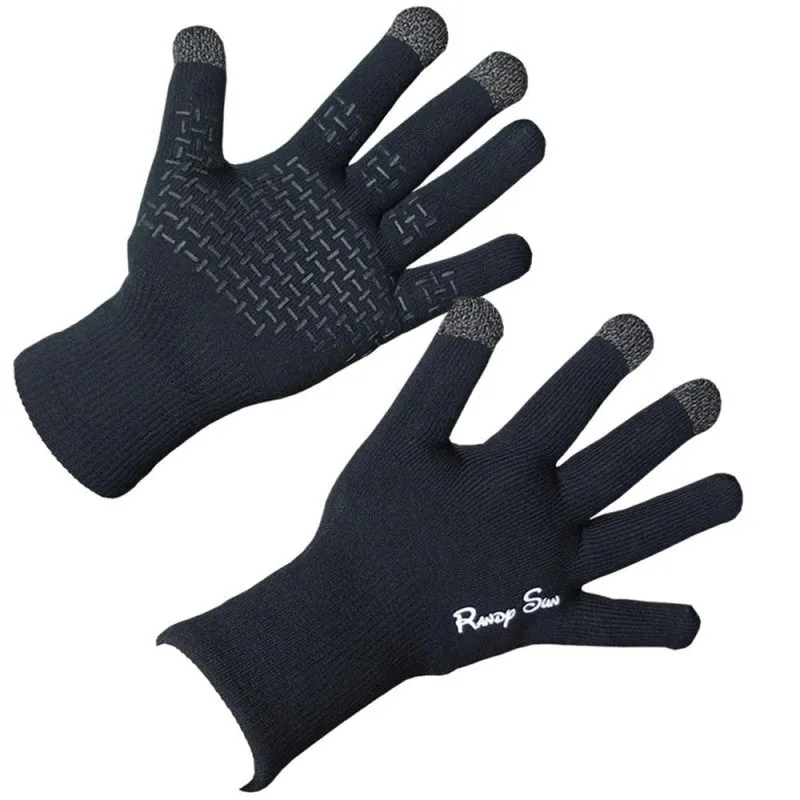 Randy Sun - Black Touch Screen Waterproof Gloves