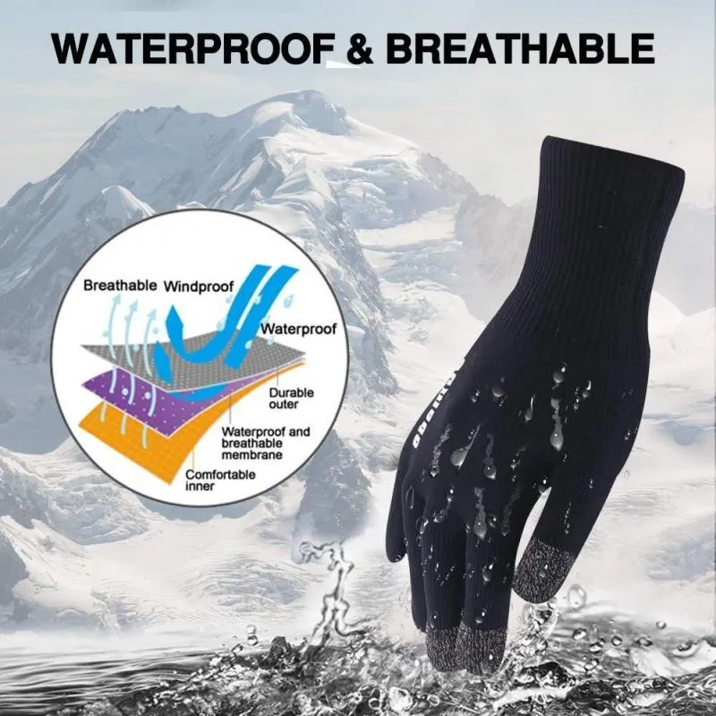 Randy Sun - Greeny Touch Screen Waterproof Gloves - B7RY