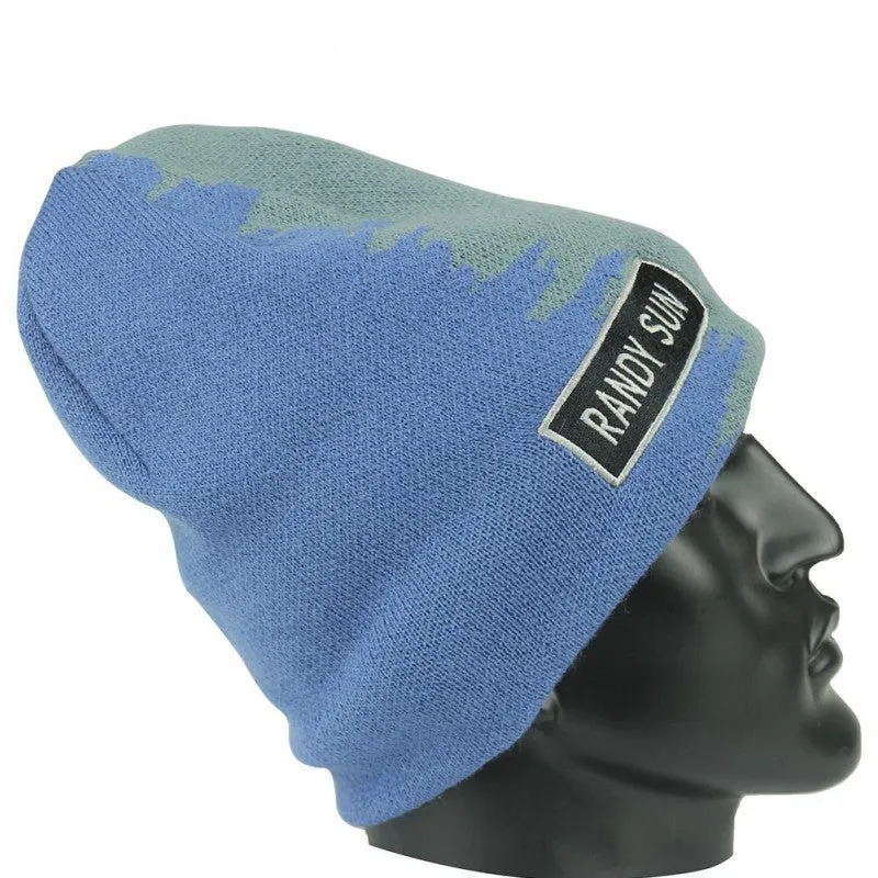 Randy Sun - Waterproof Beanie (Blue & Green)
