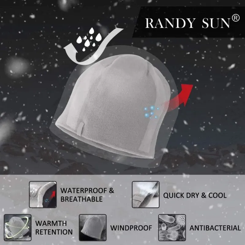 Randy Sun - Waterproof Beanie (Colorful Stripes)