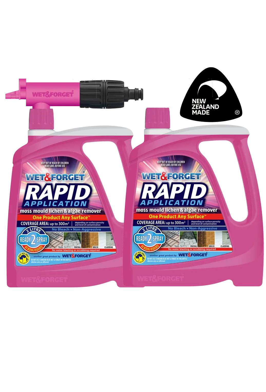 Rapid Application: Moss & Algae Remover