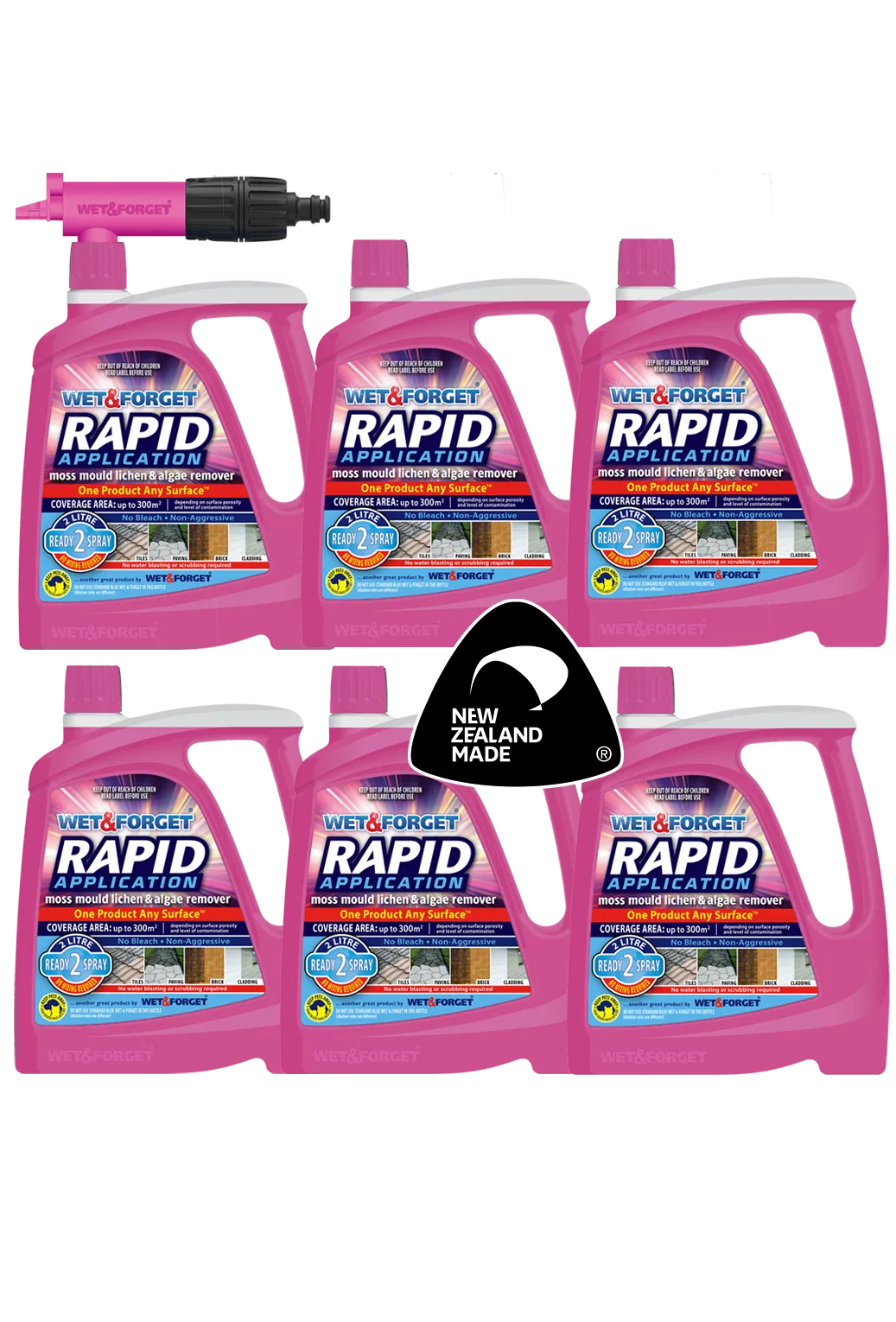 Rapid Application: Moss & Algae Remover