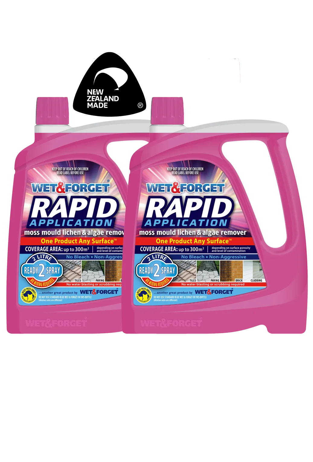Rapid Application: Moss & Algae Remover