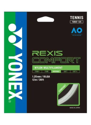 REXIS COMFORT 125 Tennis Strings (Cool White)