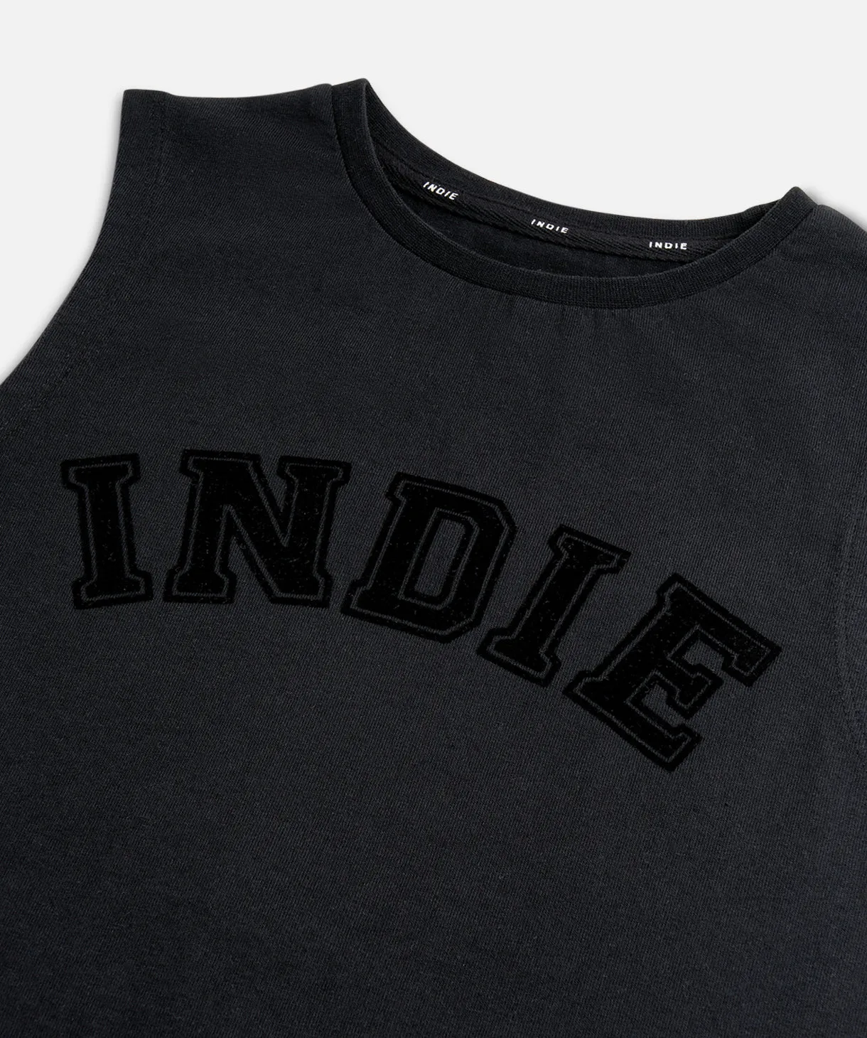 Reyner Muscle Tee - Washed Black