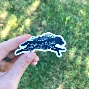Running Wild Sticker