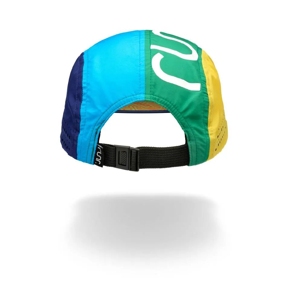 Runr Rio Technical Running Hat - Multi Coloured
