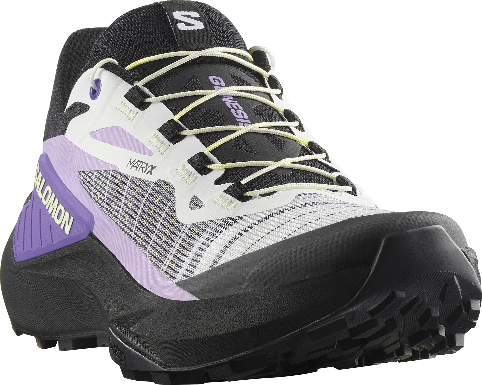 Salomon Genesis Womens Trail Running Shoes - Black