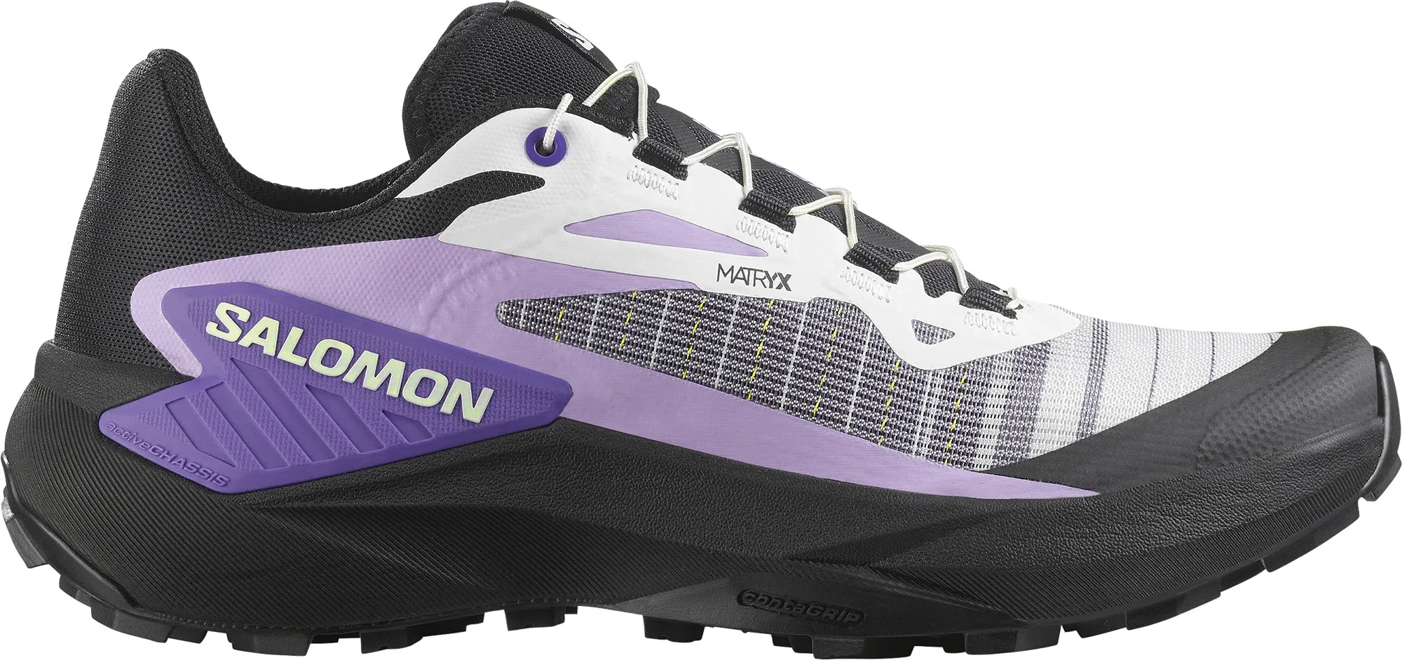Salomon Genesis Womens Trail Running Shoes - Black