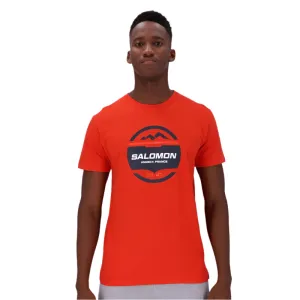 Salomon - Gripped Short Sleeve T-Shirt SML 8945 Fiery Red