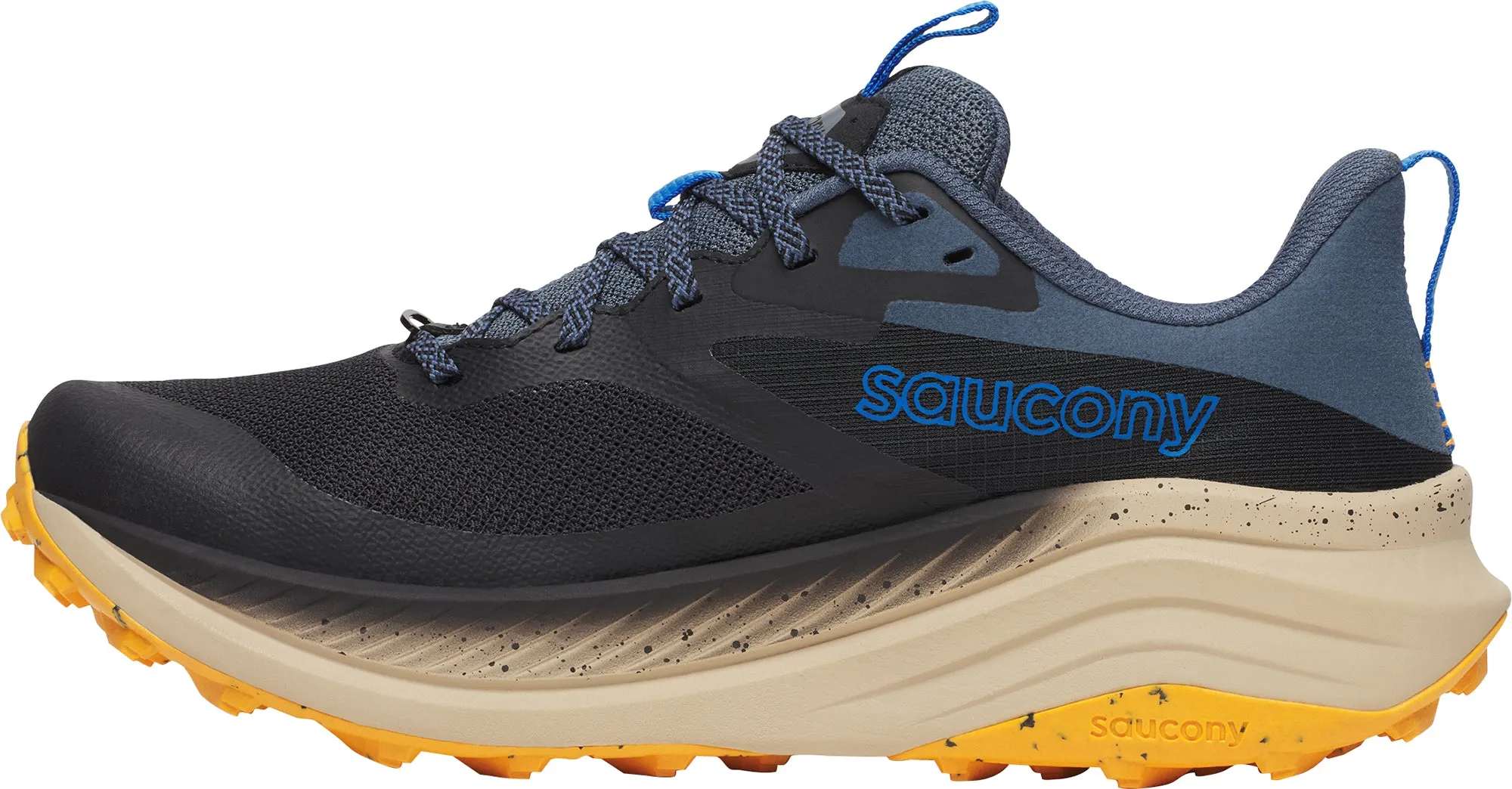 Saucony Xodus Ultra 3 Mens Trail Running Shoes - Black