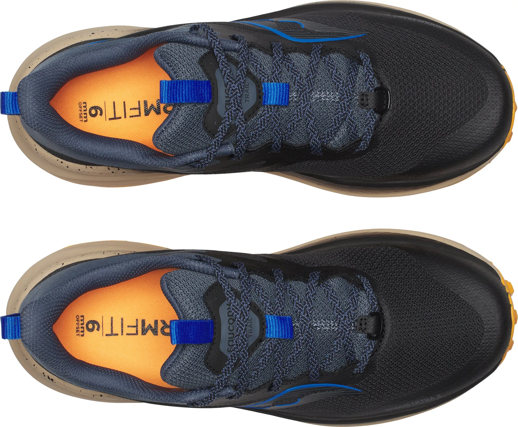 Saucony Xodus Ultra 3 Mens Trail Running Shoes - Black