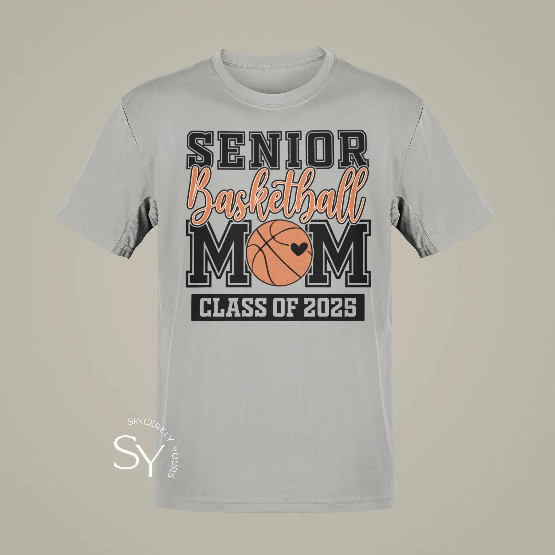 Senior Basketball Mom | Class of 2025 | Personalized Back