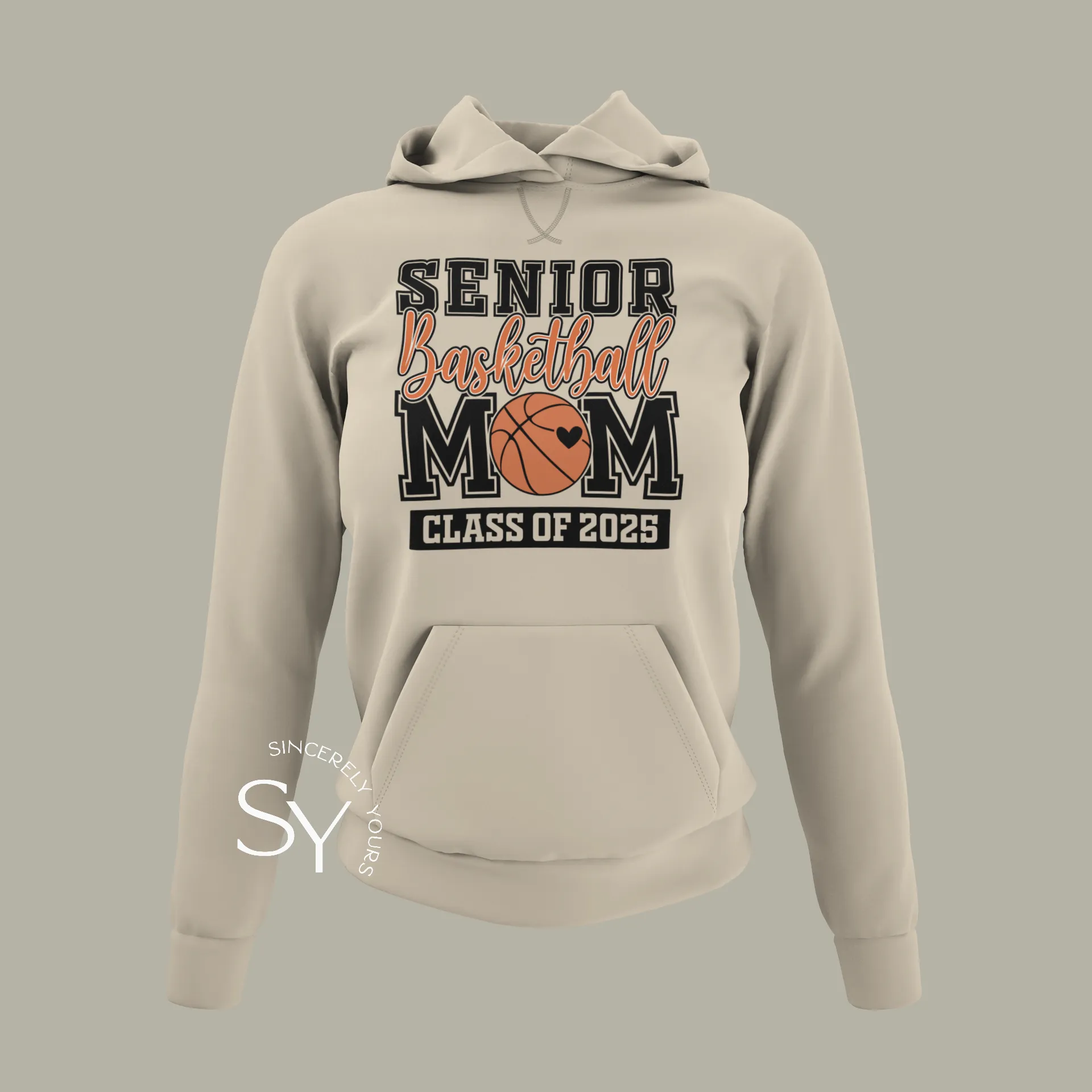 Senior Basketball Mom | Class of 2025 | Personalized Back