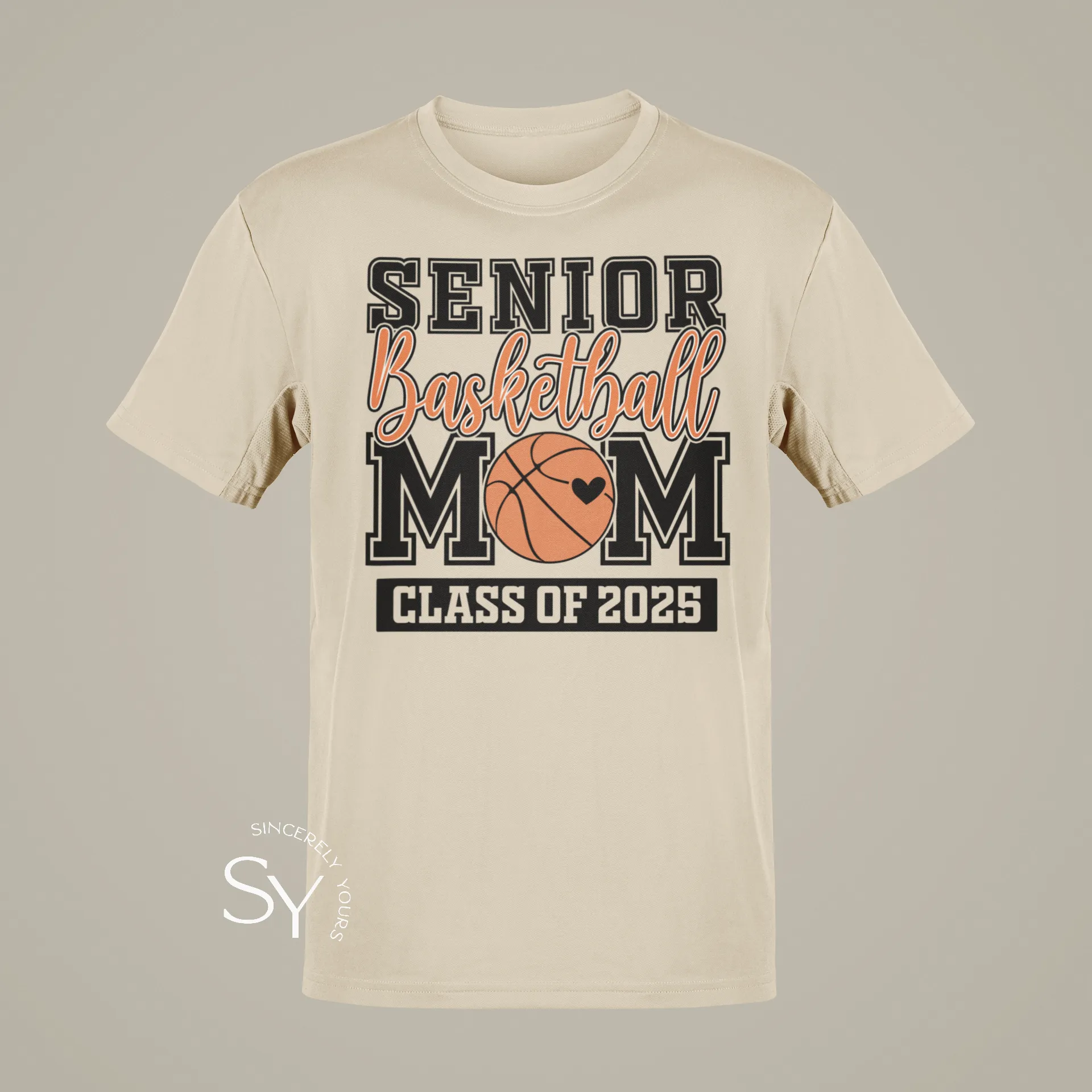 Senior Basketball Mom | Class of 2025 | Personalized Back