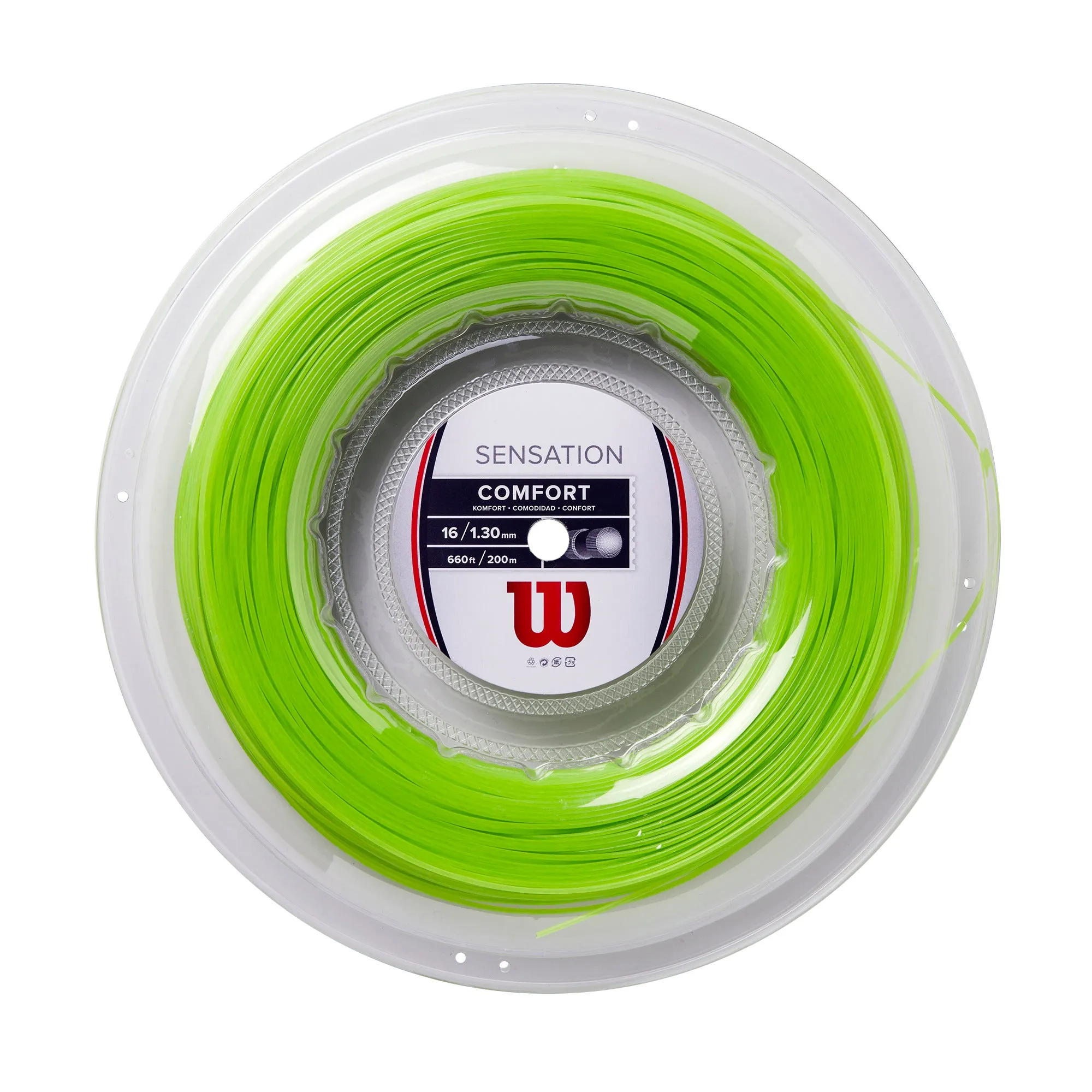 Sensation 16 Tennis String (NEON GREEN) - Reel