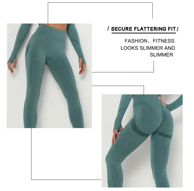 Shaker Long Sleeve Yoga Set 1.0