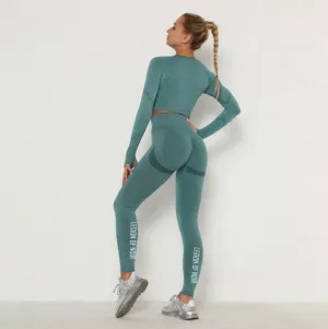 Shaker Long Sleeve Yoga Set 1.0
