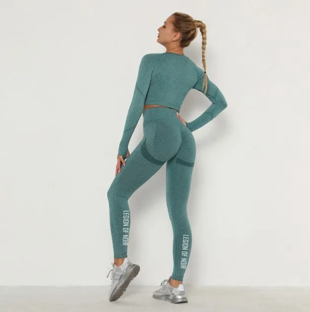 Shaker Long Sleeve Yoga Set 1.0